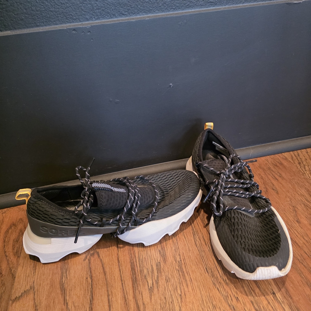 Sorel Black and White Sneakers